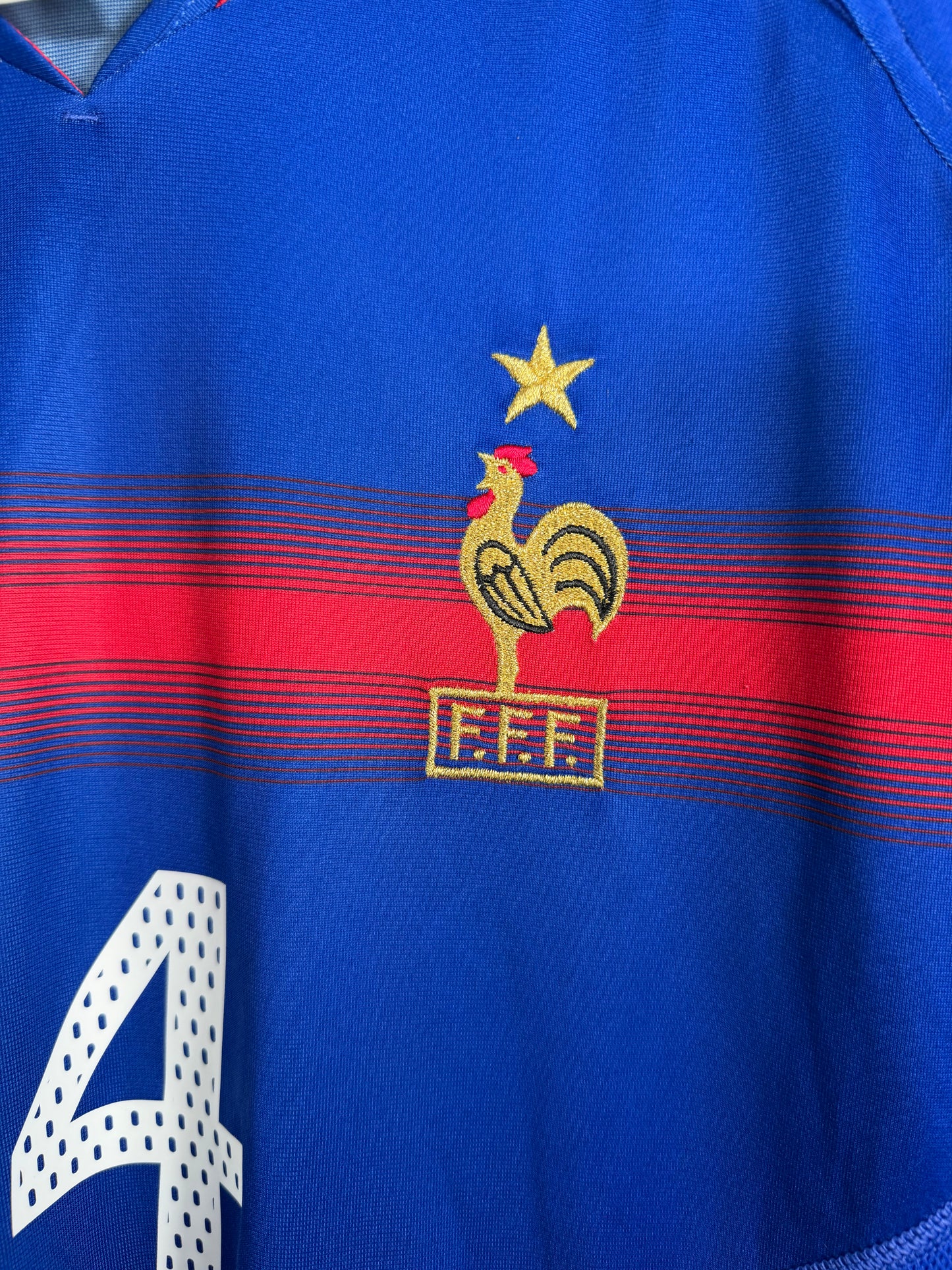 Maillot Domicile Équipe de France Vieira saison 2004/2006