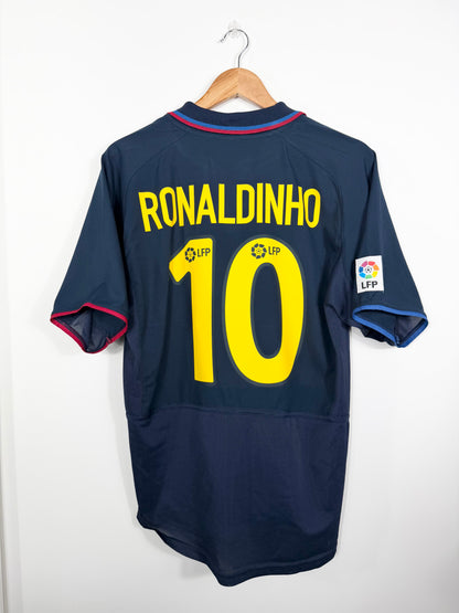 Maillot Extérieur FC Barcelone Ronaldinho saison 2003/2004