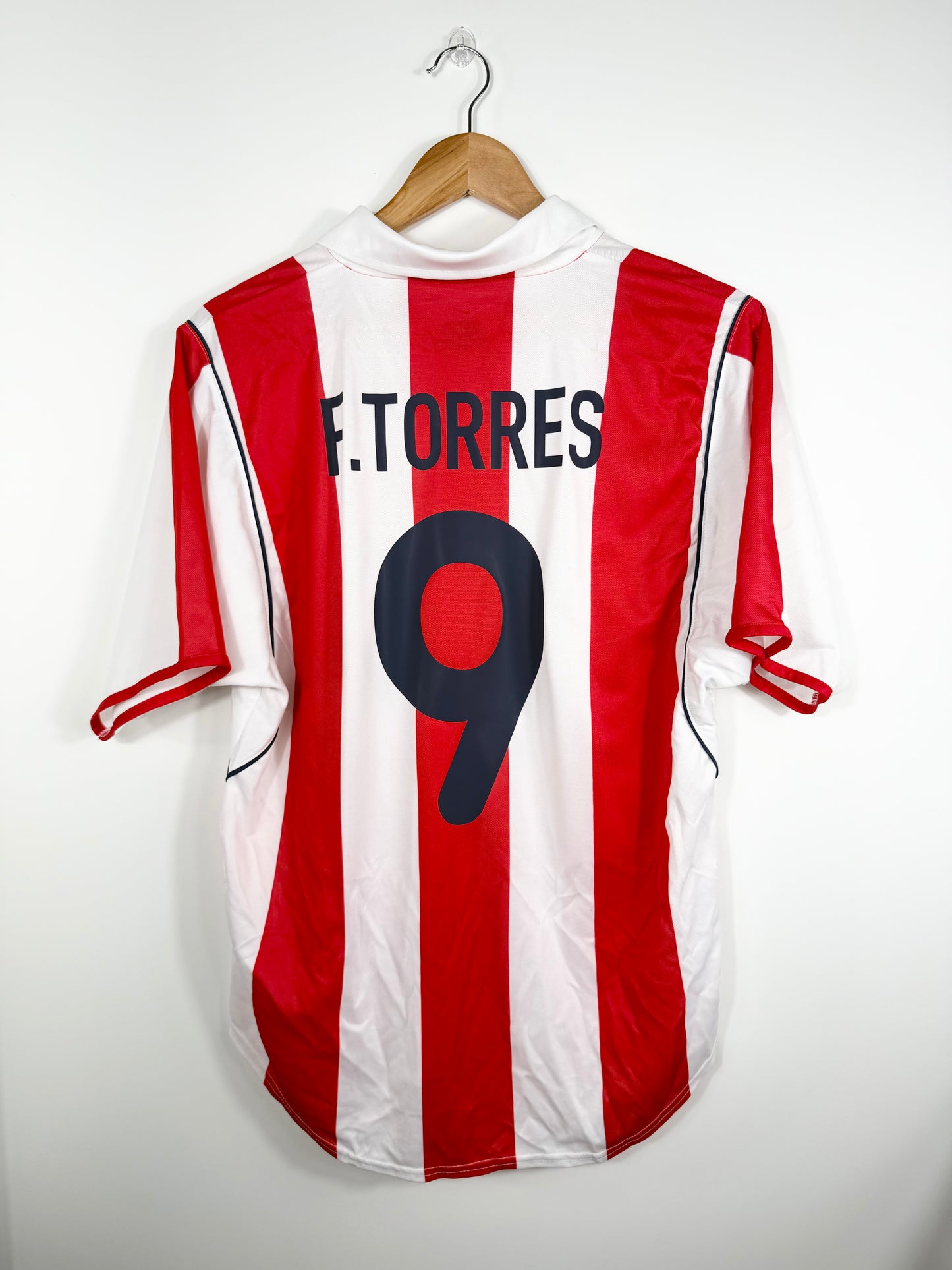 Maillot Domicile Atlético Madrid Torres saison 2001/2002