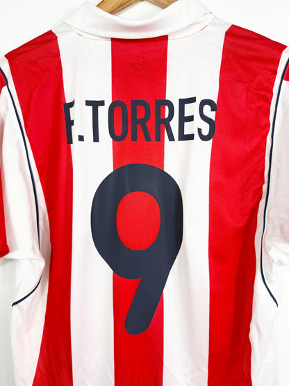 Maillot Domicile Atlético Madrid Torres saison 2001/2002