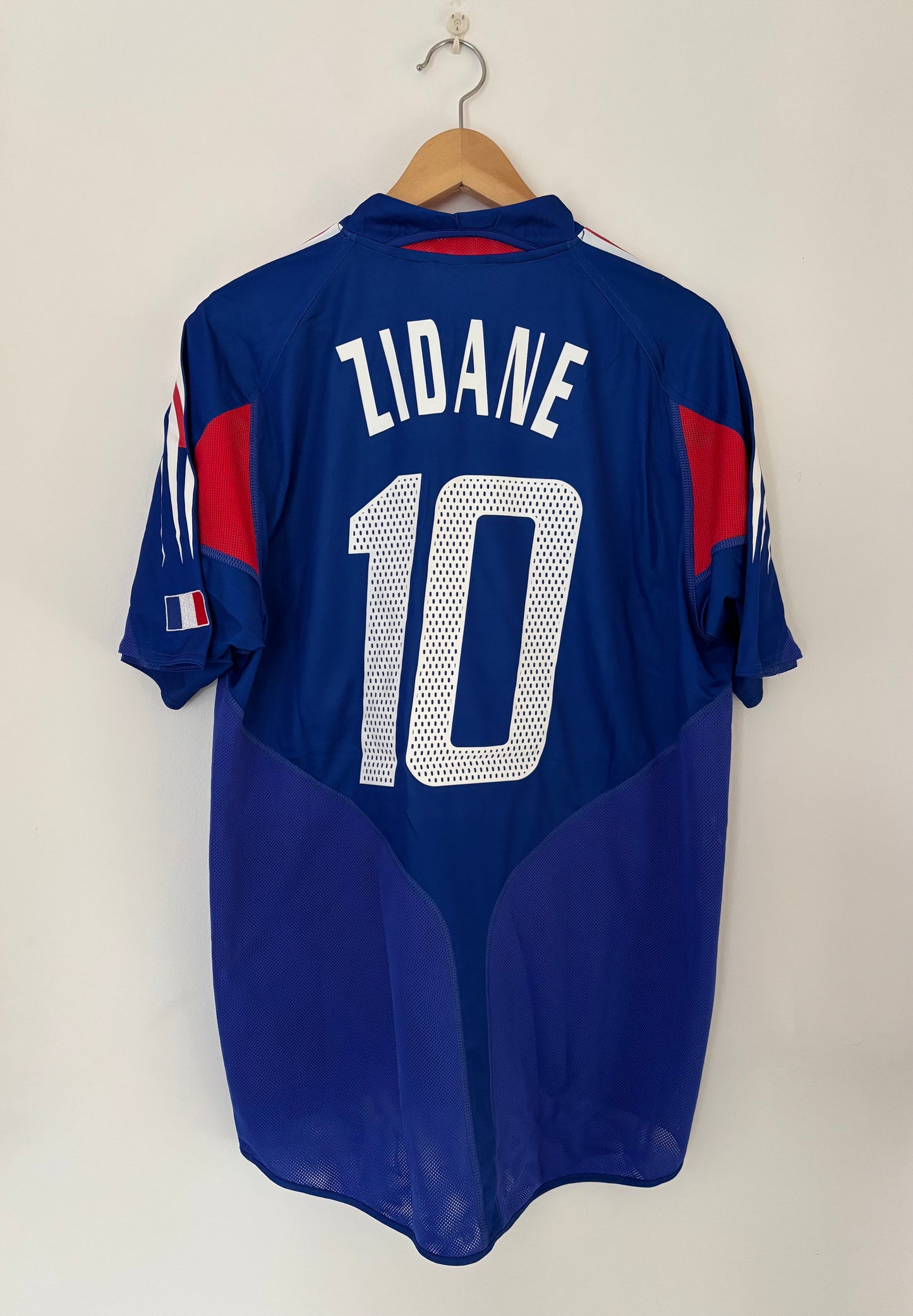 Maillot Domicile Équipe de France Zidane saison 2004/2006
