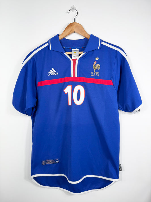 Maillot Domicile Équipe de France FFF Zidane saison 2000