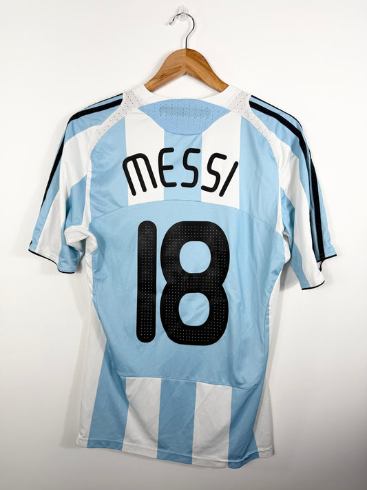 Maillot Domicile Argentine Messi saison 2008/2009