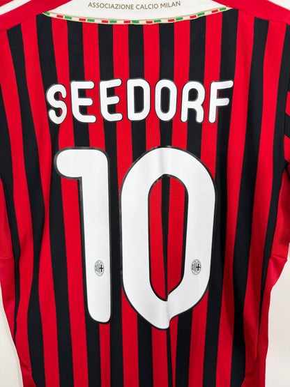Maillot Domicile AC Milan Seedorf 2011/2012