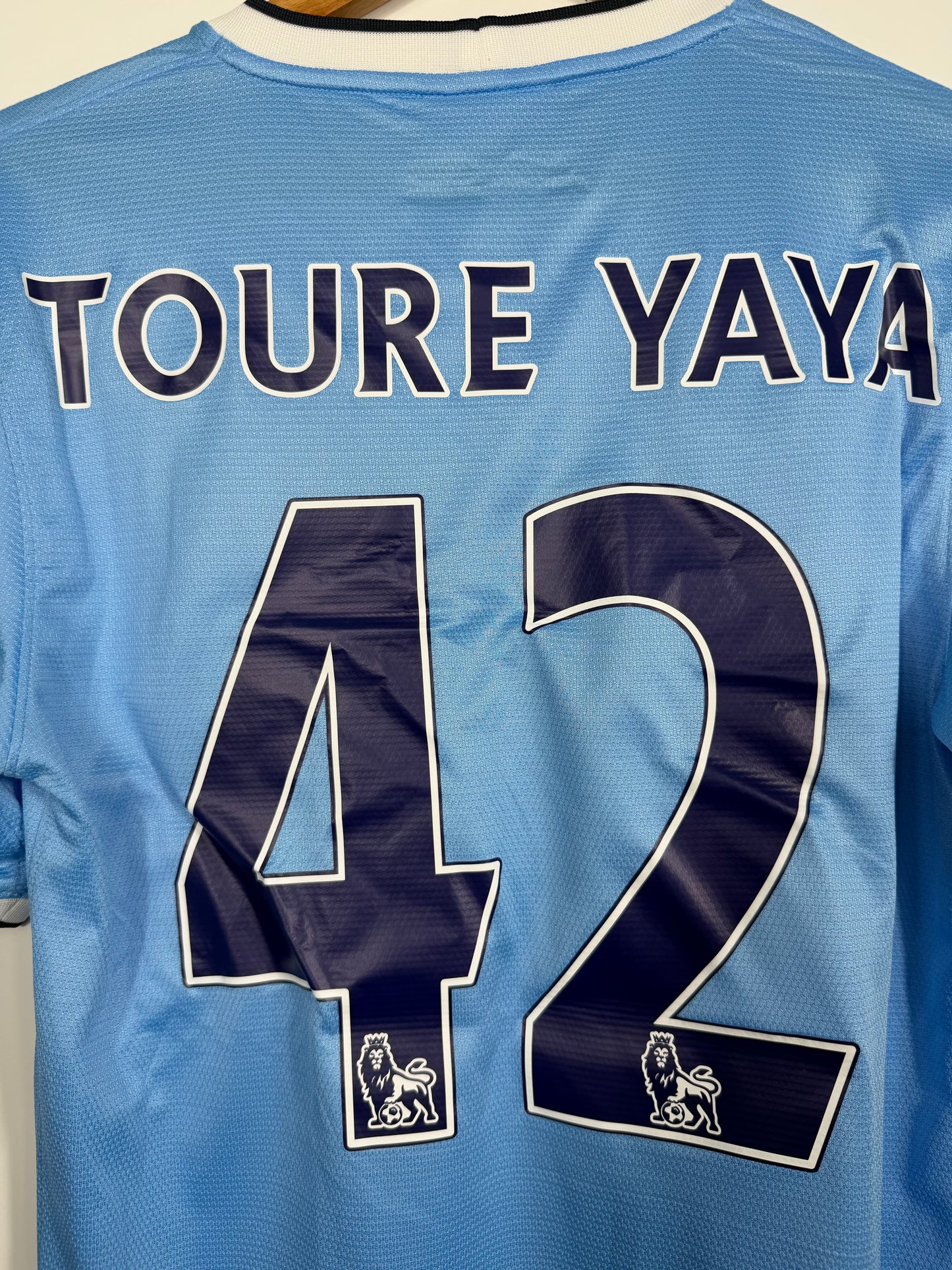 Maillot Domicile Manchester City Yaya Touré saison 2013/204