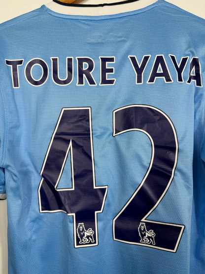 Maillot Domicile Manchester City Yaya Touré saison 2013/204