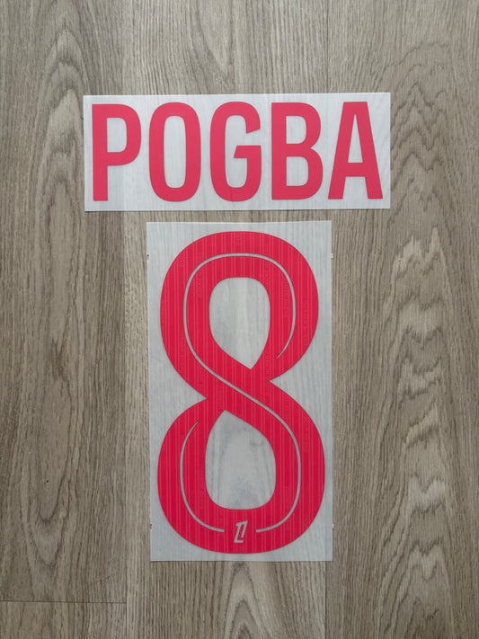 Flocage Officiel AS Monaco Pogba Home 2025/2026