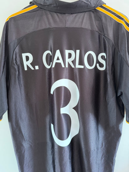 Maillot Extérieur Réal Madrid Roberto Carlos saison 1999/2000