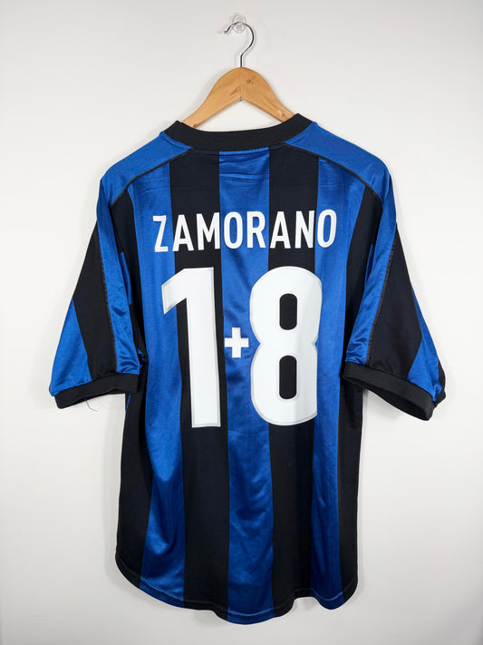 Maillot Domicile Inter Milan Zamorano saison 1999/2000