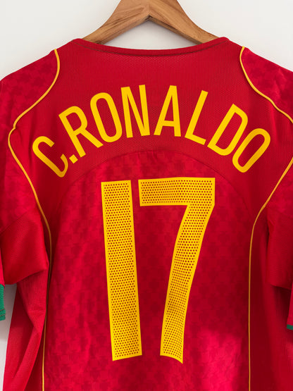Maillot Domicile Portugal Ronaldo saison 2004/2005