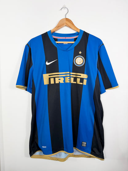 Maillot Domicile Inter Milan Ibrahimovic saison 2008/200