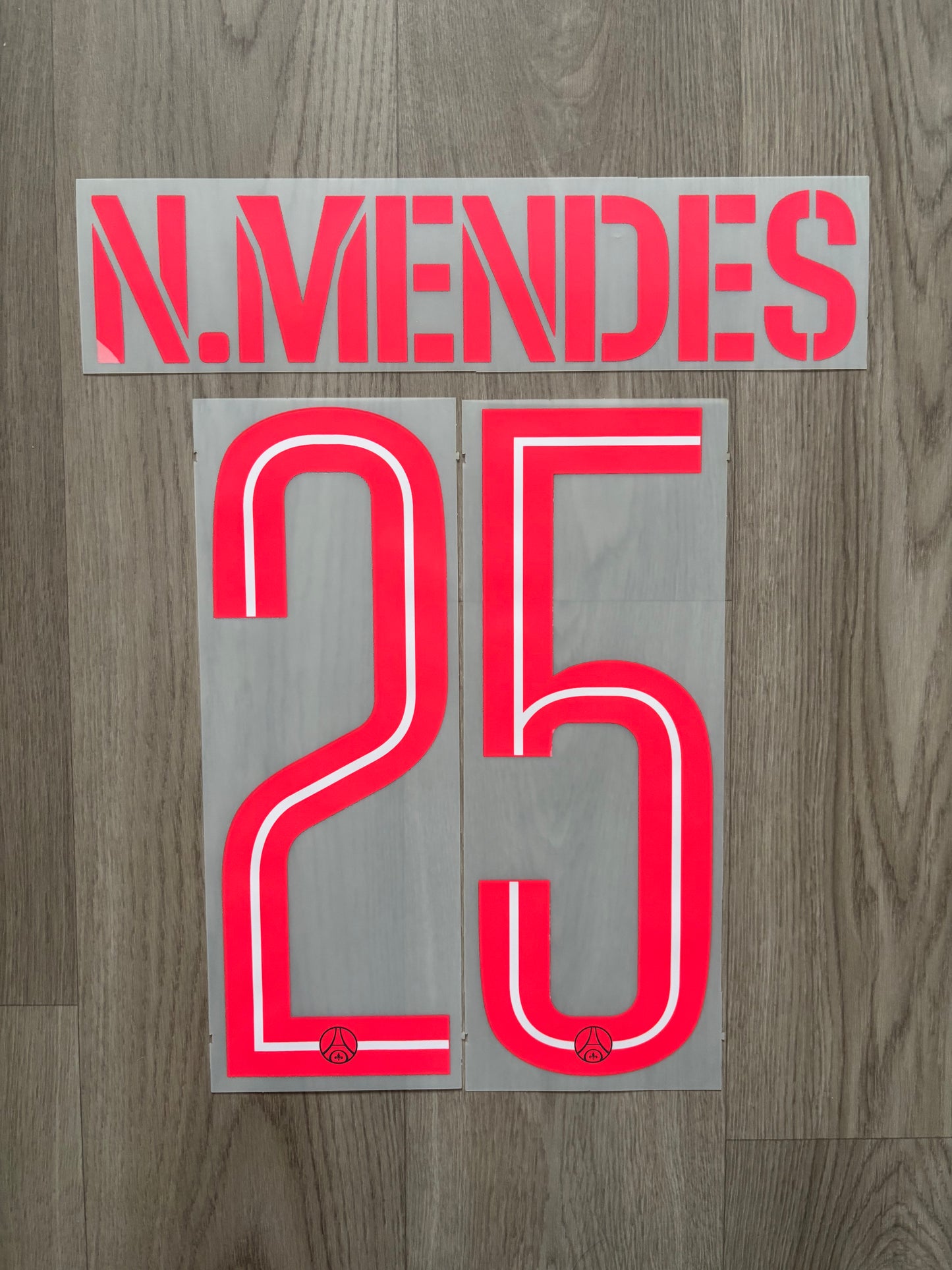 Flocage Officiel PSG Paris Saint Germain Nuno Mendes Fourth 2025/2026