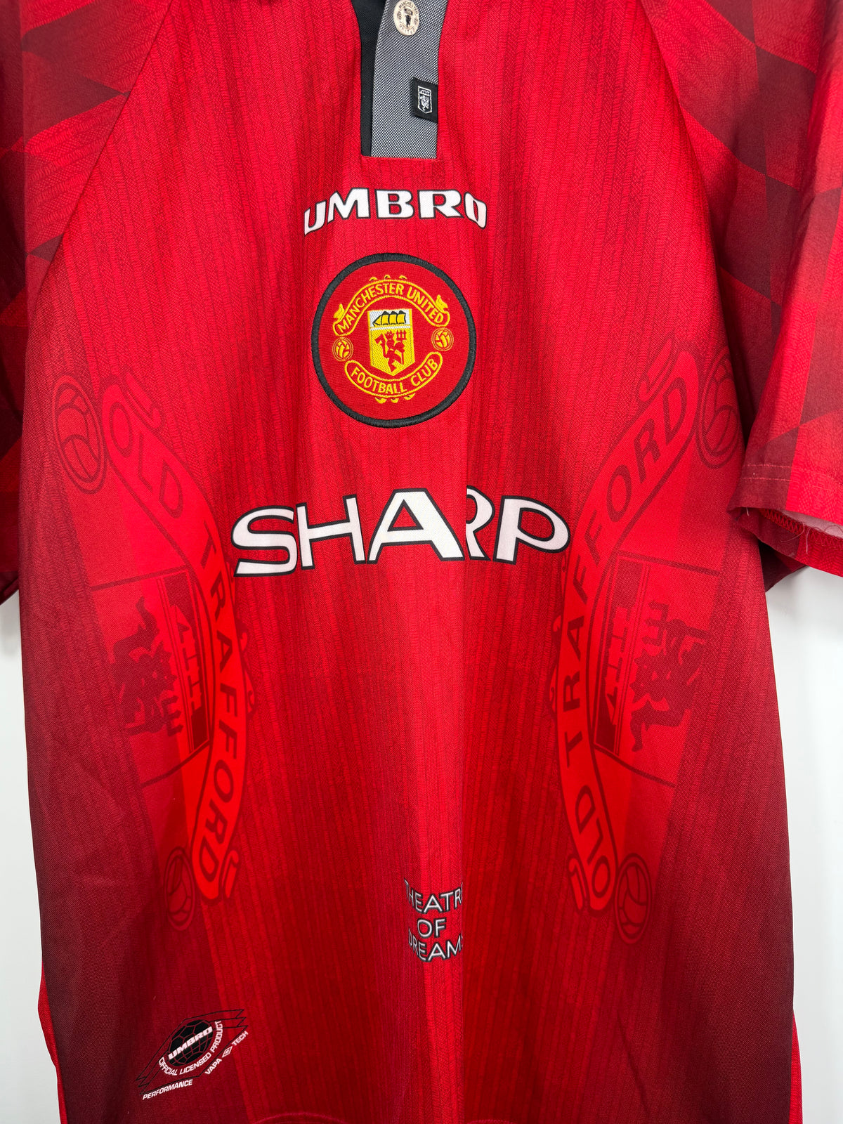 Maillot Domicile Manchester United Cantona saison 1996/1997