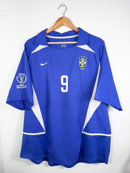 Maillot Extérieur Brésil Ronaldo R9 saison 2002