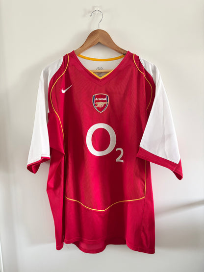 Maillot Domicile Arsenal 2004/2005