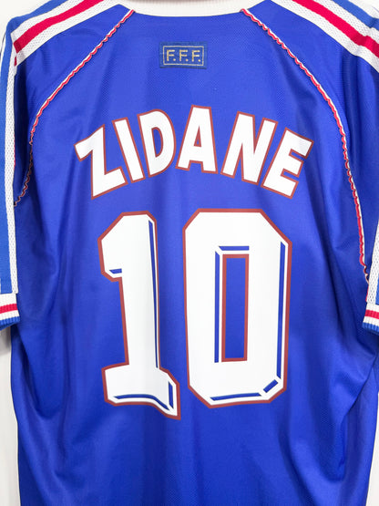 Maillot Domicile FFF Équipe de France Zidane saison 1998