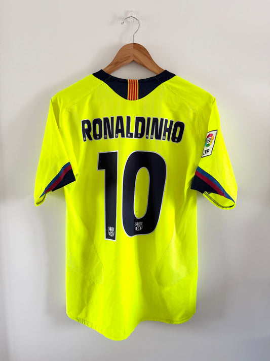 Maillot Extérieur FC Barcelone Ronaldinho 2005/2006