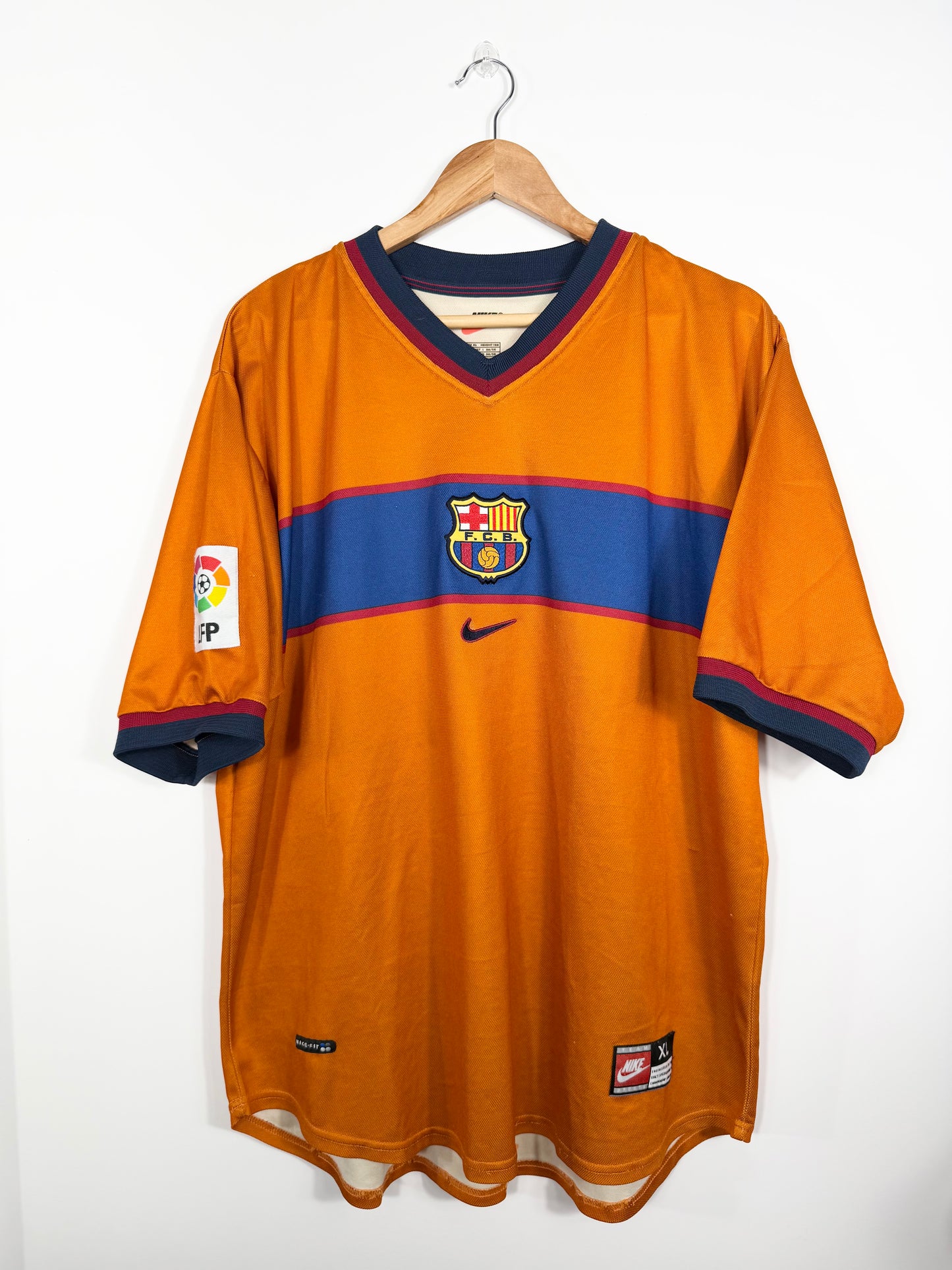 Maillot Extérieur FC Barcelone Rivaldo saison 1998/1999