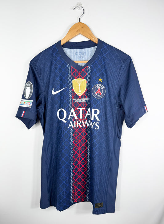 Maillot Vapor Domicile PSG Paris Saint Germain Doué saison 2025/206