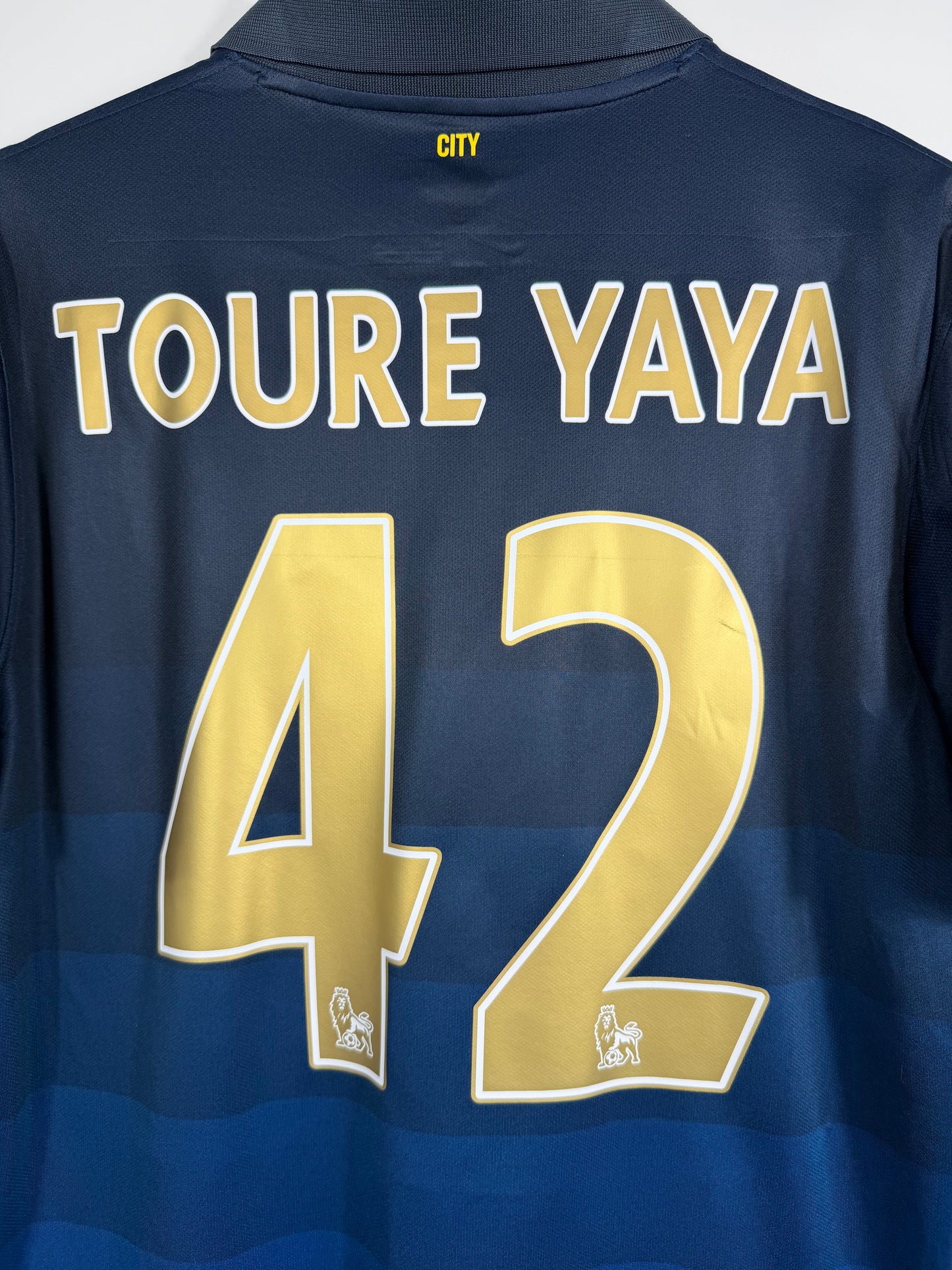 Maillot Extérieur Manchester City Yaya Touré saison 2014/2015