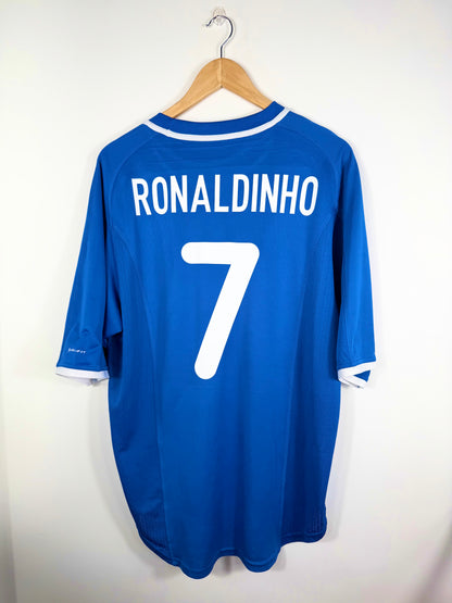 Maillot Extérieur Brésil Ronaldinho saison 2000
