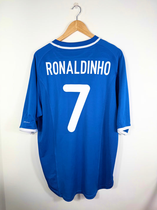 Maillot Extérieur Brésil Ronaldinho saison 2000