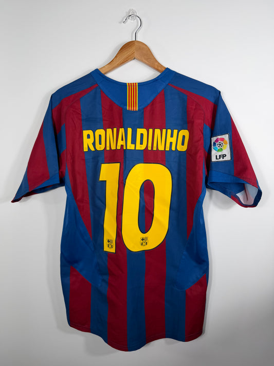 Maillot Domicile FC Barcelone Ronaldinhosaison 2005/2006