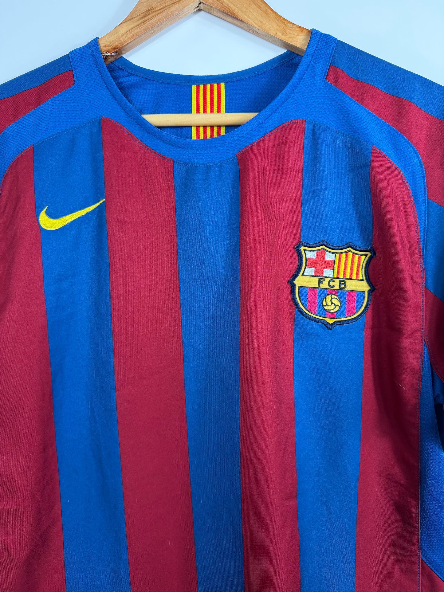 Maillot Domicile FC Barcelone Ronaldinhosaison 2005/2006