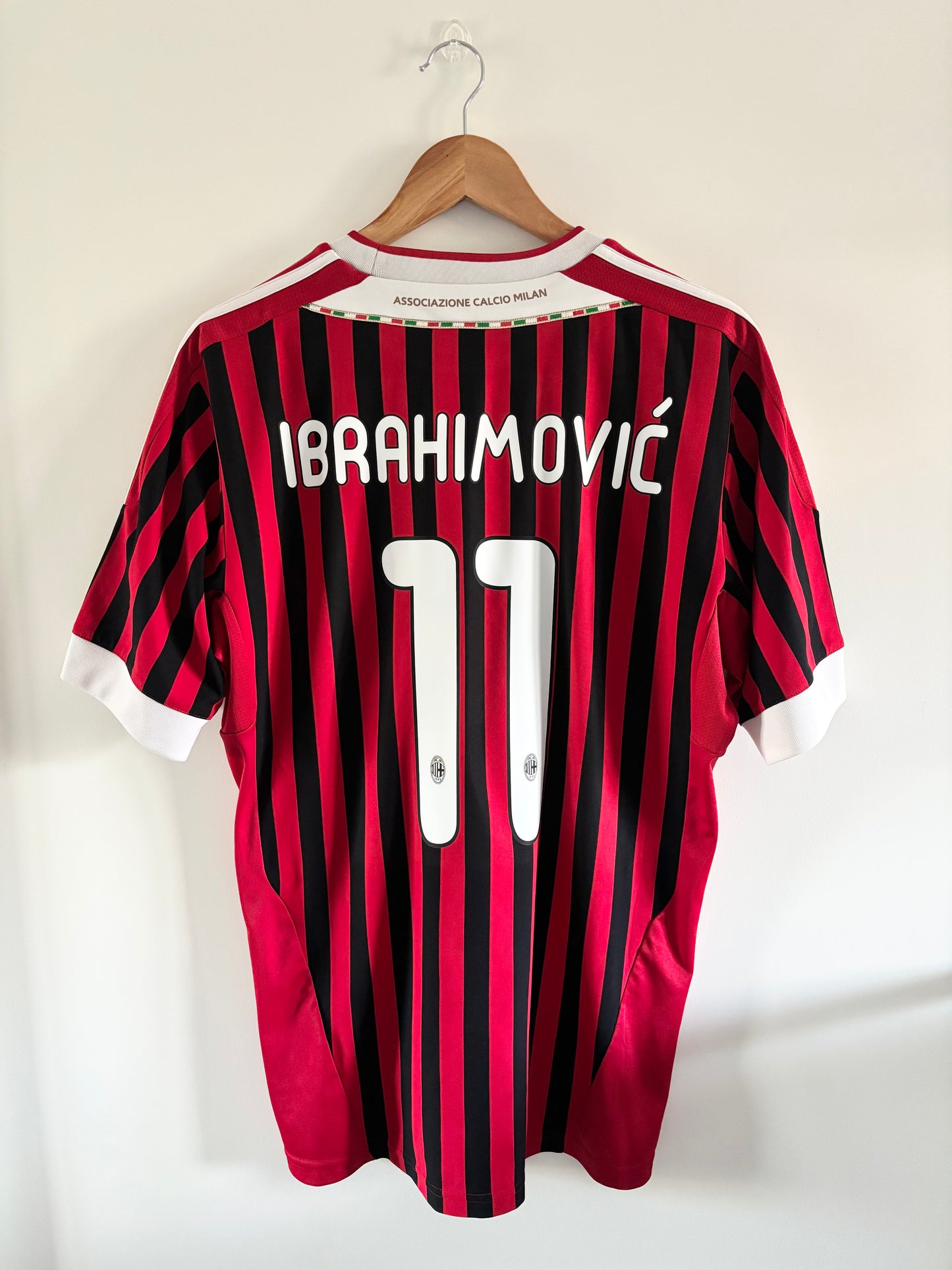 Maillot Domicile AC Milan Ibrahimovic 2011/2012