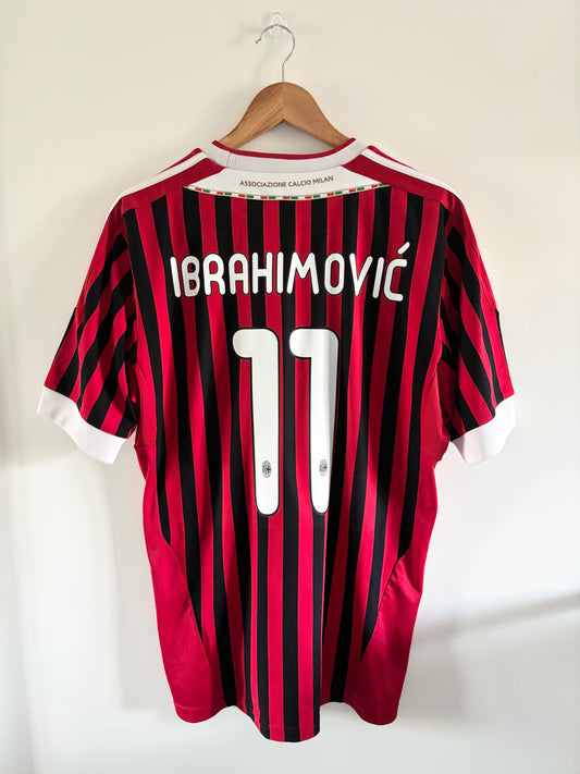 Maillot Domicile AC Milan Ibrahimovic 2011/2012