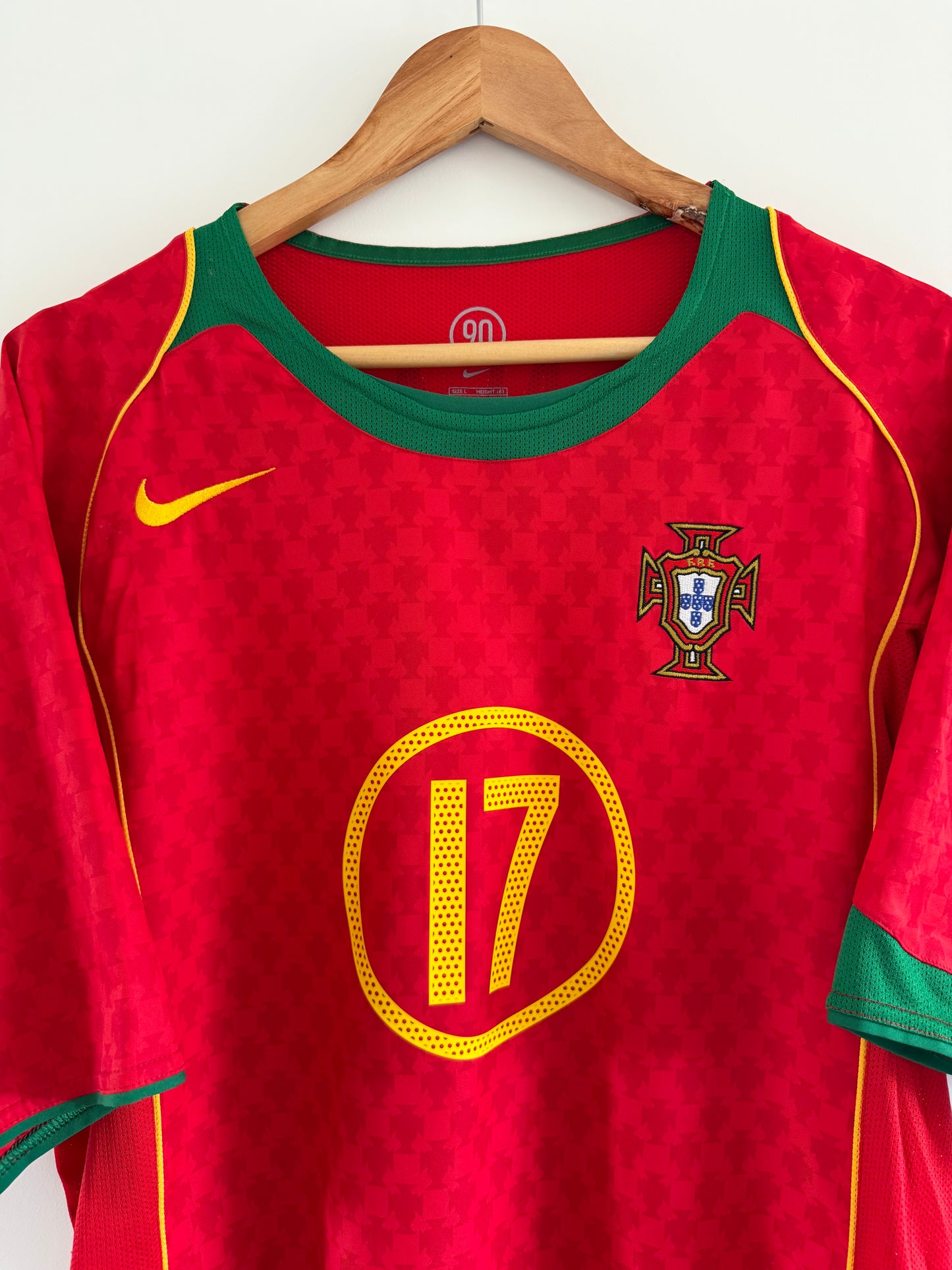 Maillot Domicile Portugal Ronaldo saison 2004/2005