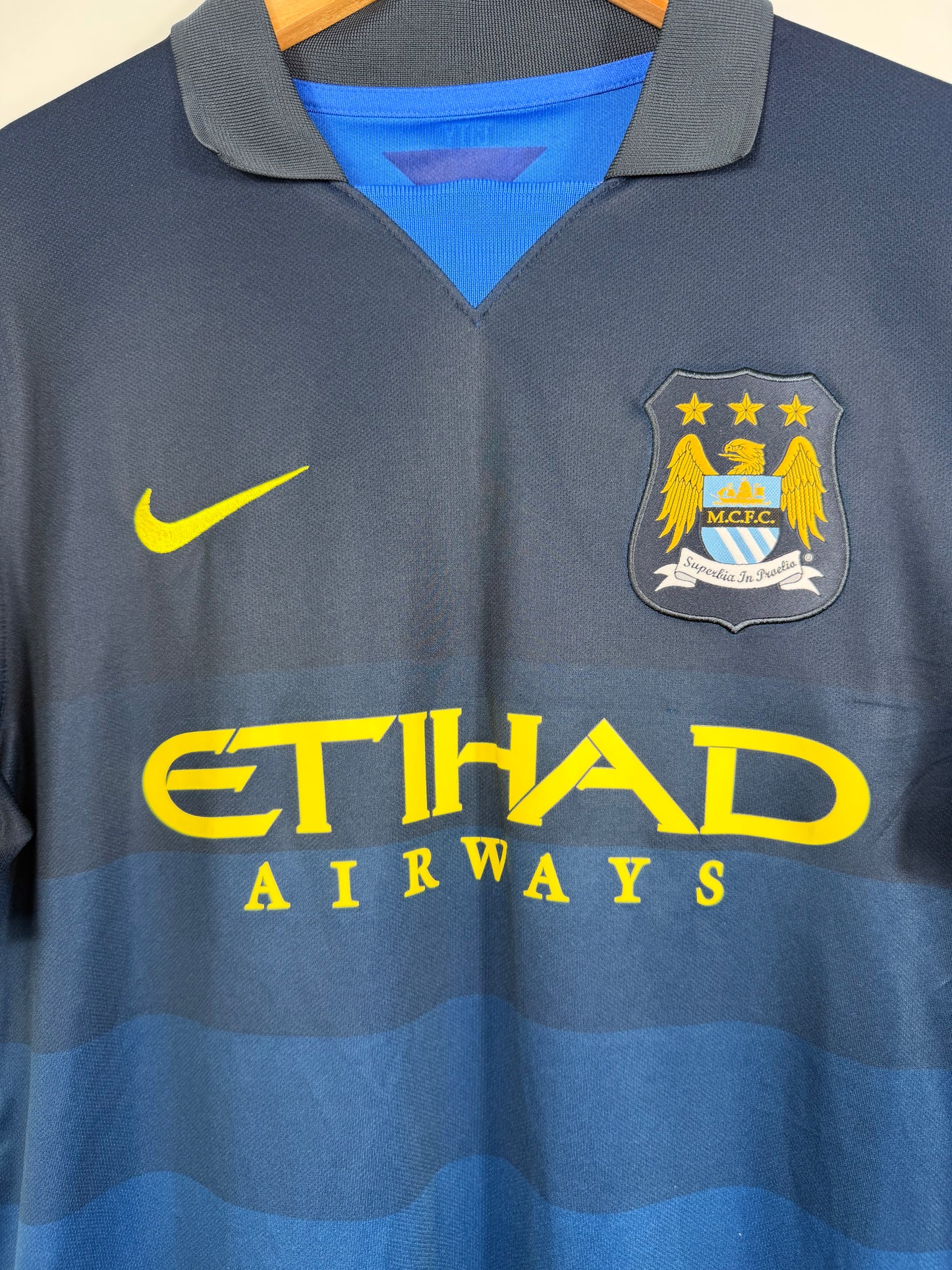 Maillot Extérieur Manchester City Yaya Touré saison 2014/2015