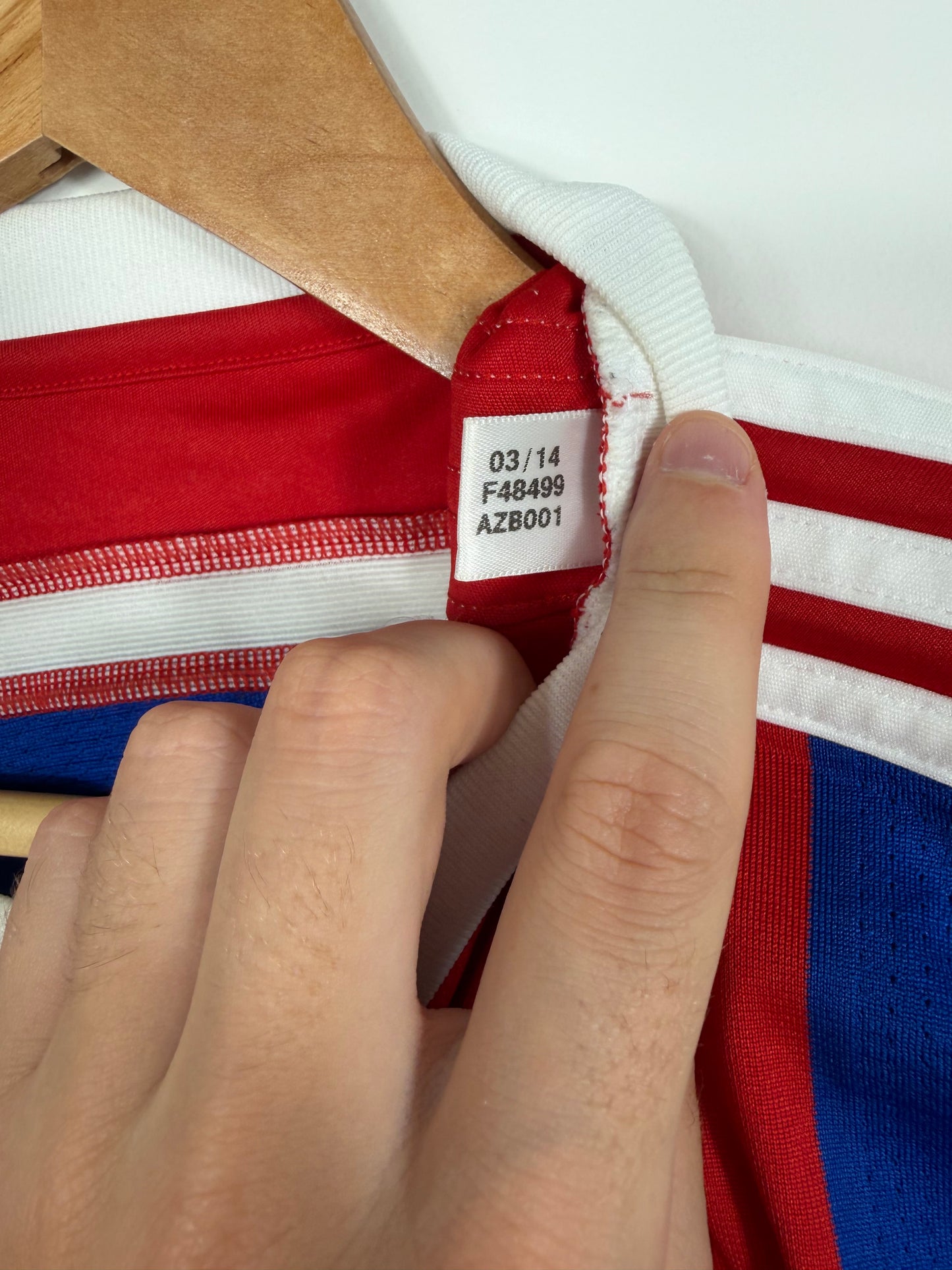 Maillot Domicile FC Bayern Munich Alaba saison 2014/2015