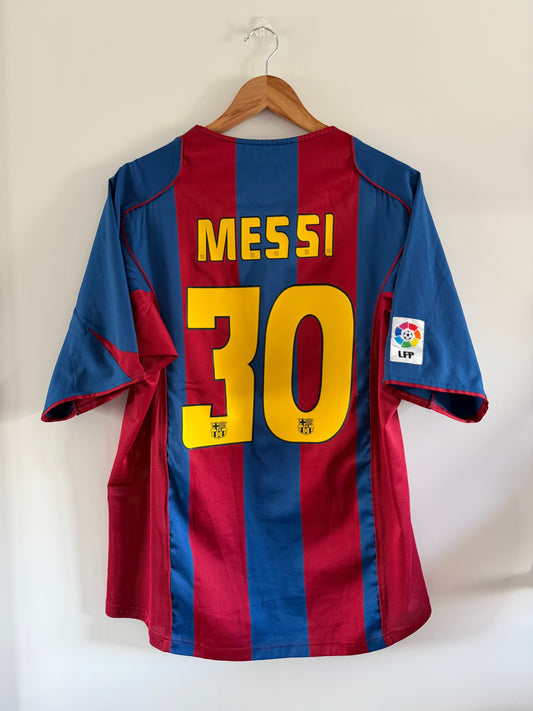Maillot Domicile FC Barcelone Messi saison 2004/2005