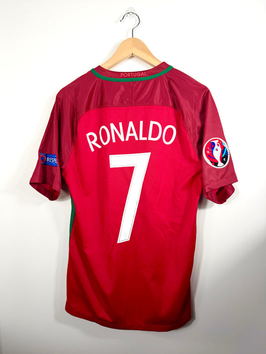 Maillot Domicile Portugal Ronaldo saison 2016