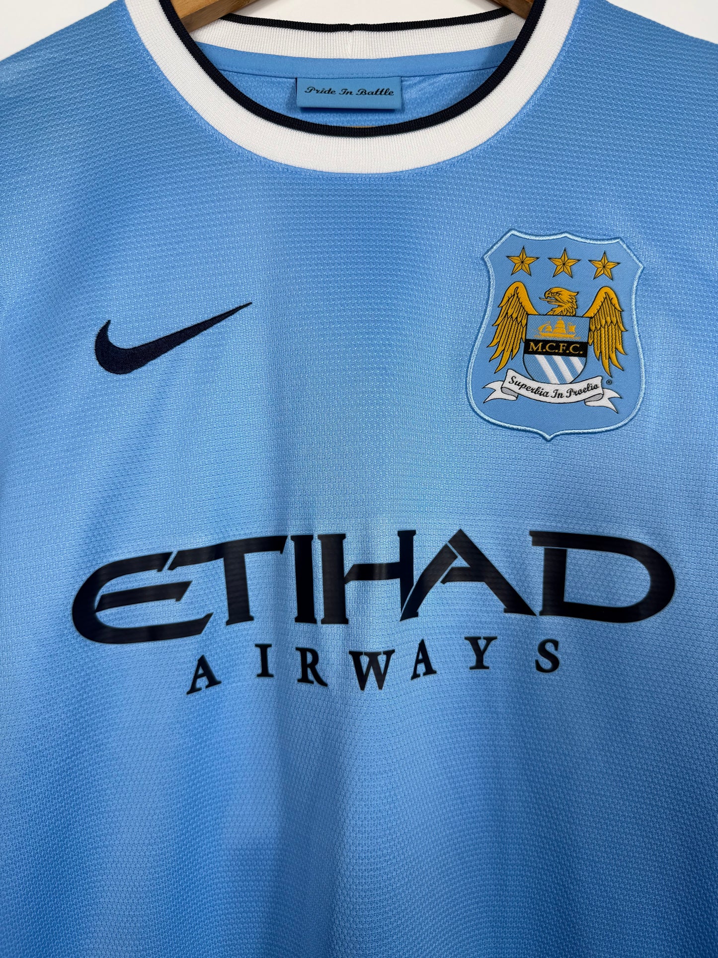 Maillot Domicile Manchester City Yaya Touré saison 2013/204
