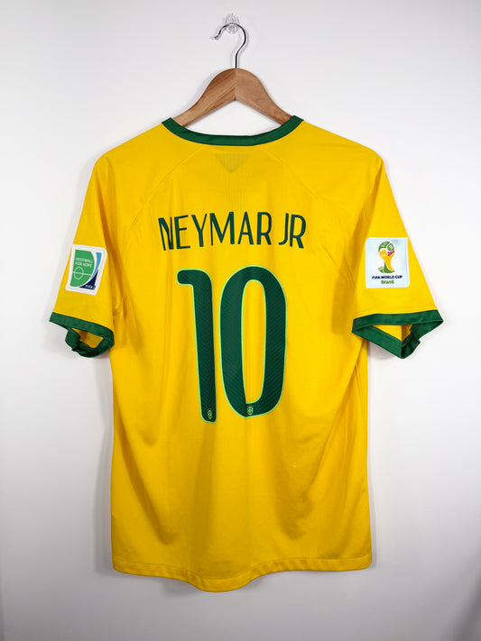 Maillot Domicile Brésil Neymar JR saison 2014