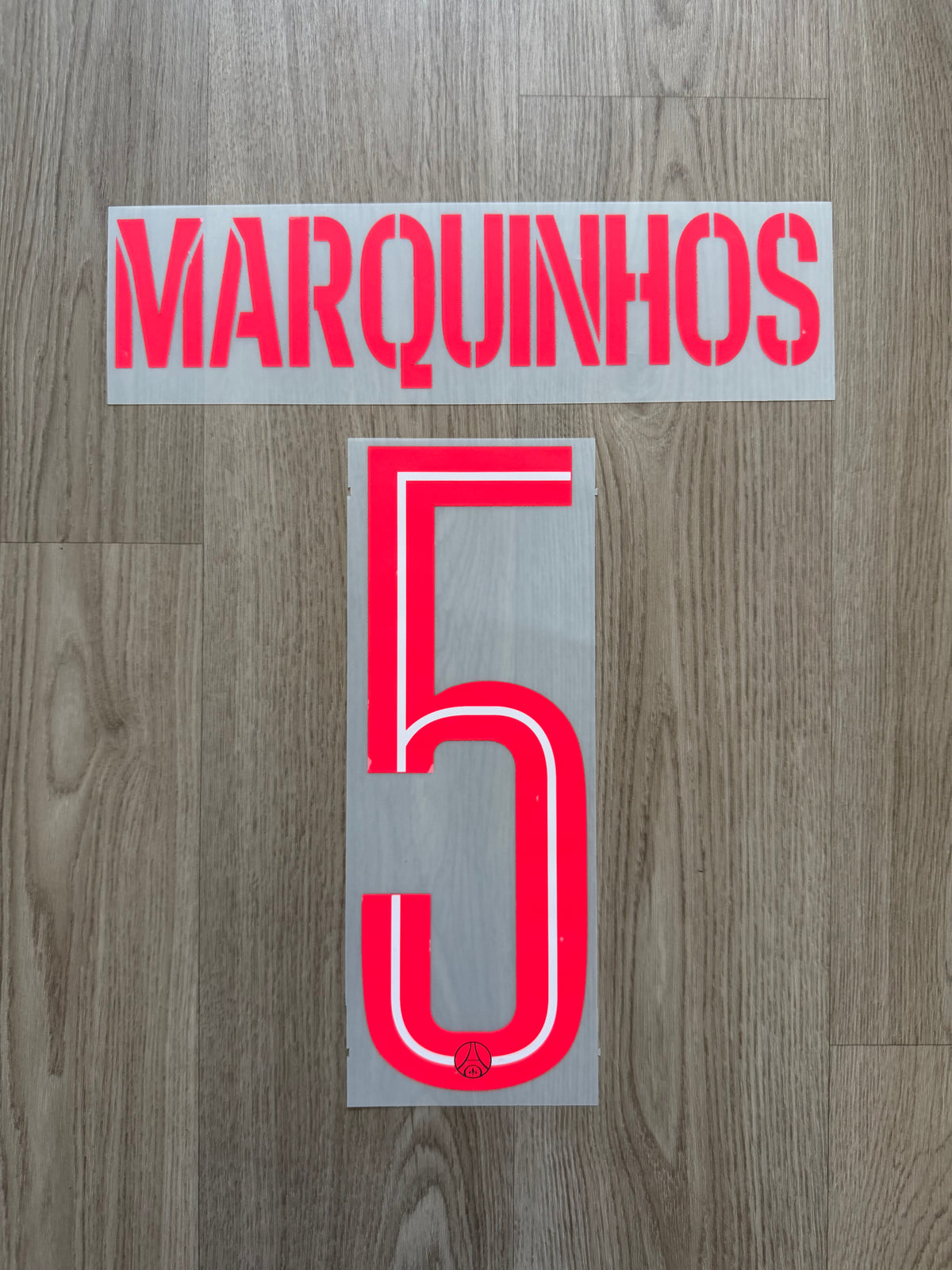 Flocage Officiel PSG Paris Saint Germain Marquinhos Fourth 2025/2026