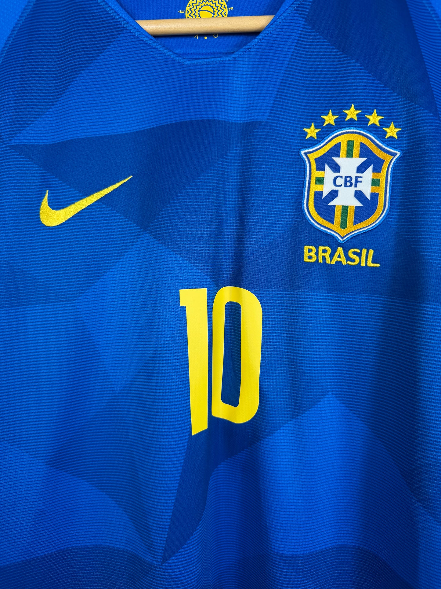 Maillot Extérieur Brésil Neymar JR saison 2018