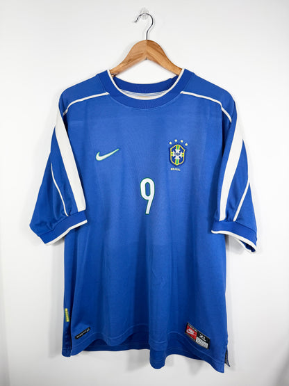 Maillot Extérieur Brésil Ronaldo R9 saison 1998