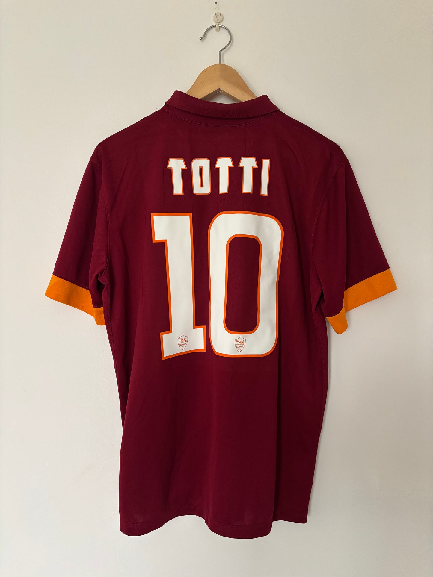 Maillot Domicile AS Roma Totti saison 2014/2015