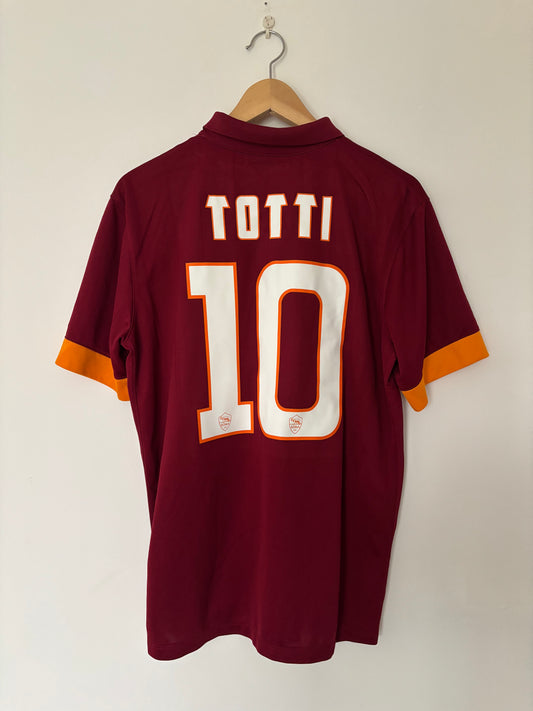 Maillot Domicile AS Roma Totti saison 2014/2015