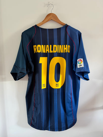 Maillot Extérieur FC Barcelone Ronaldinhosaison 2004/2005