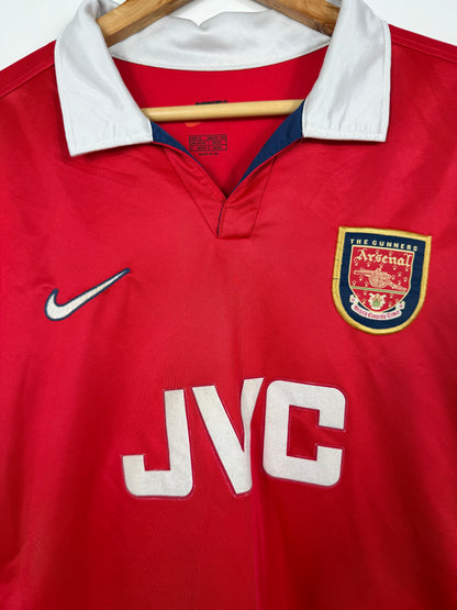 Maillot Domicile Arsenal Bergkamp saison 1998/1999