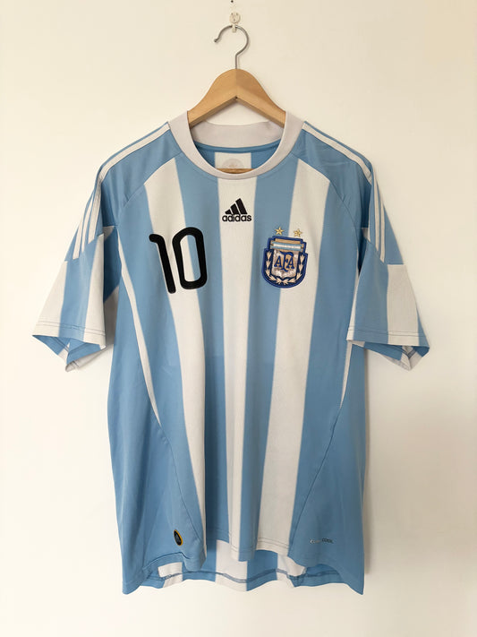 Maillot Domicile Argentine Messi saison 2010