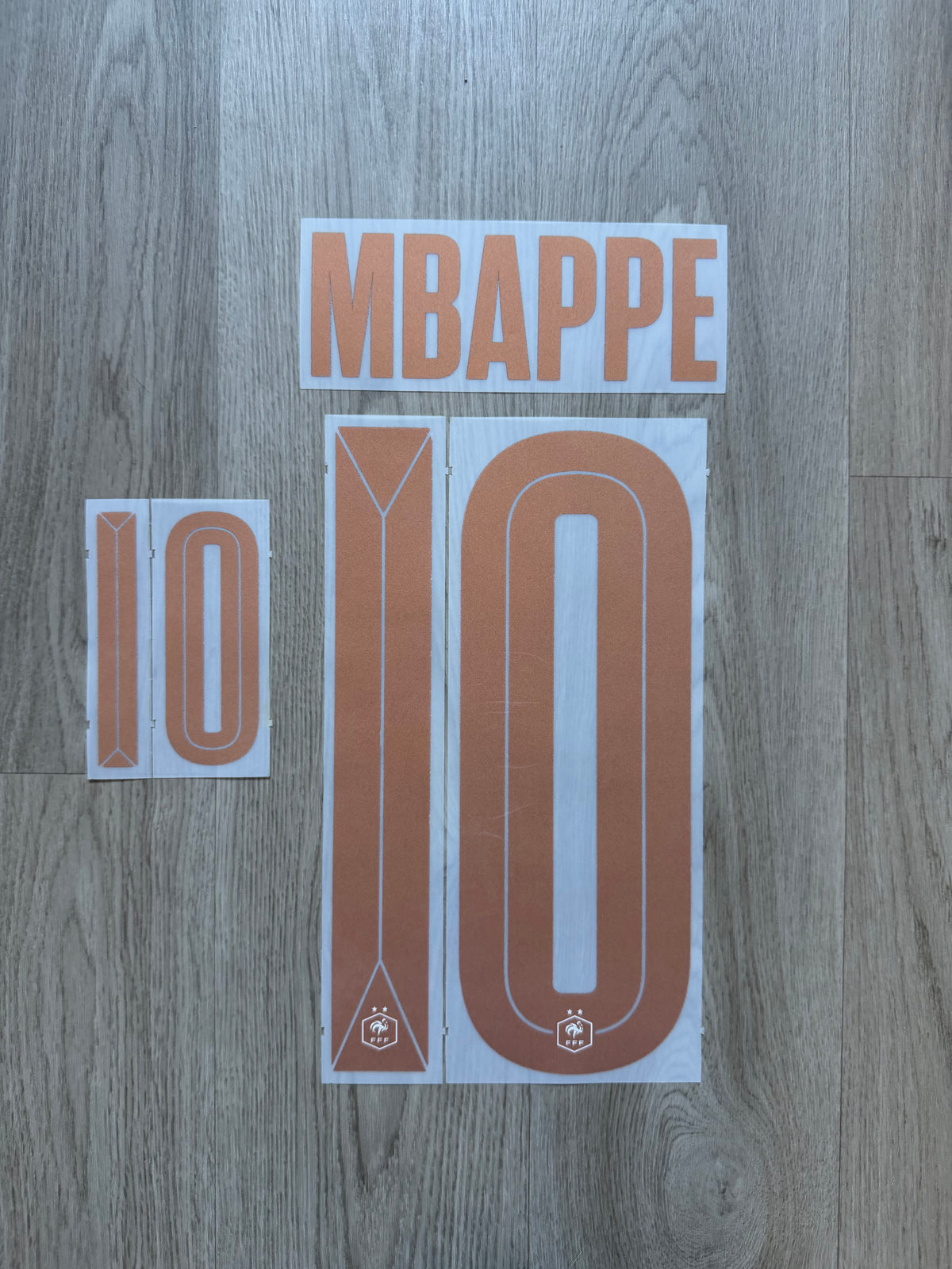 Flocage Officiel Équipe de France FFF Mbappé Away 2026