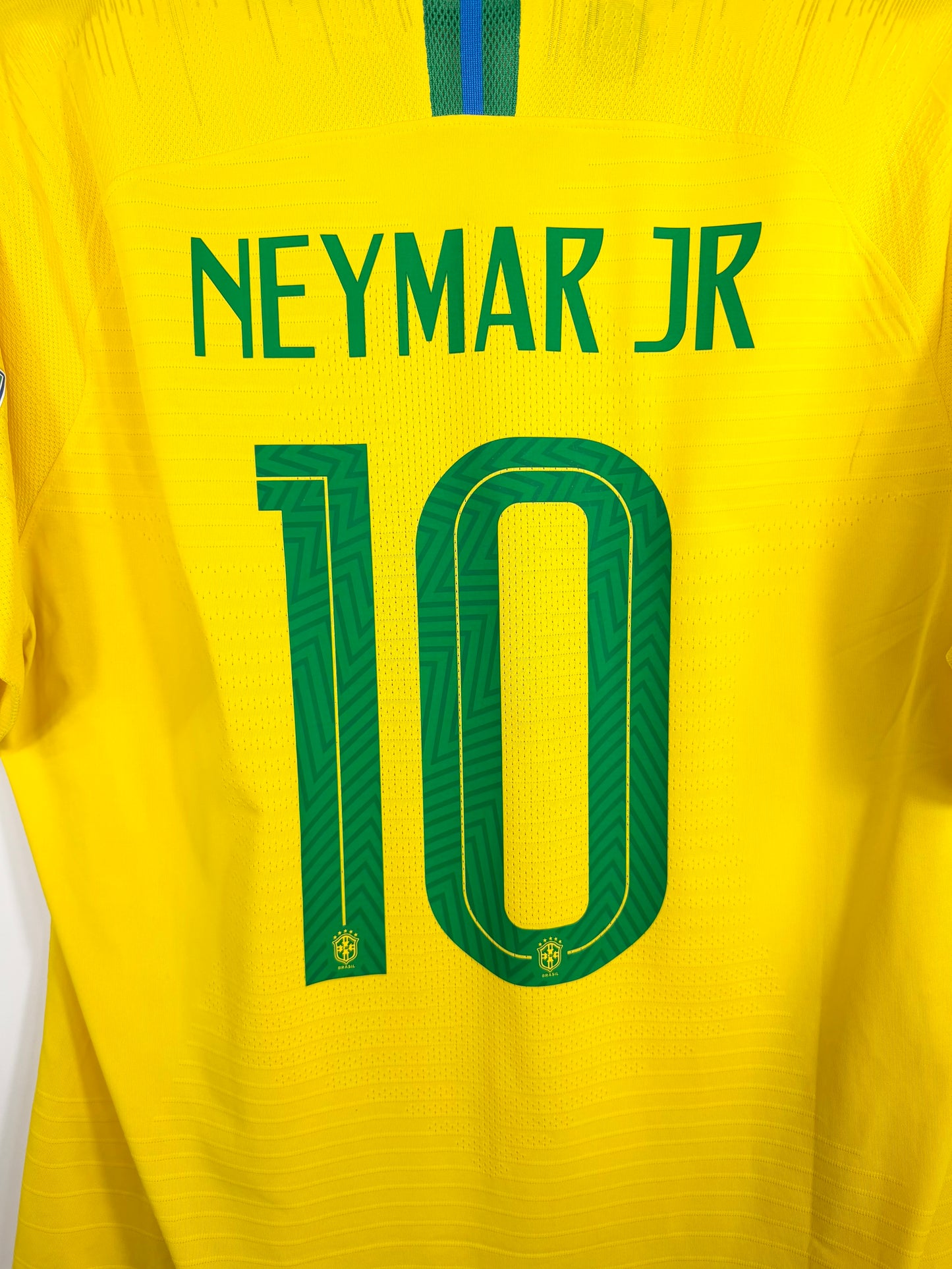 Maillot Vapor Domicile Brésil Neymar JR saison 2018