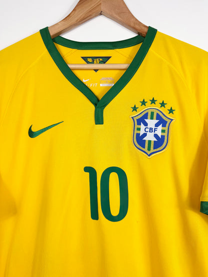 Maillot Domicile Brésil Neymar JR saison 2014