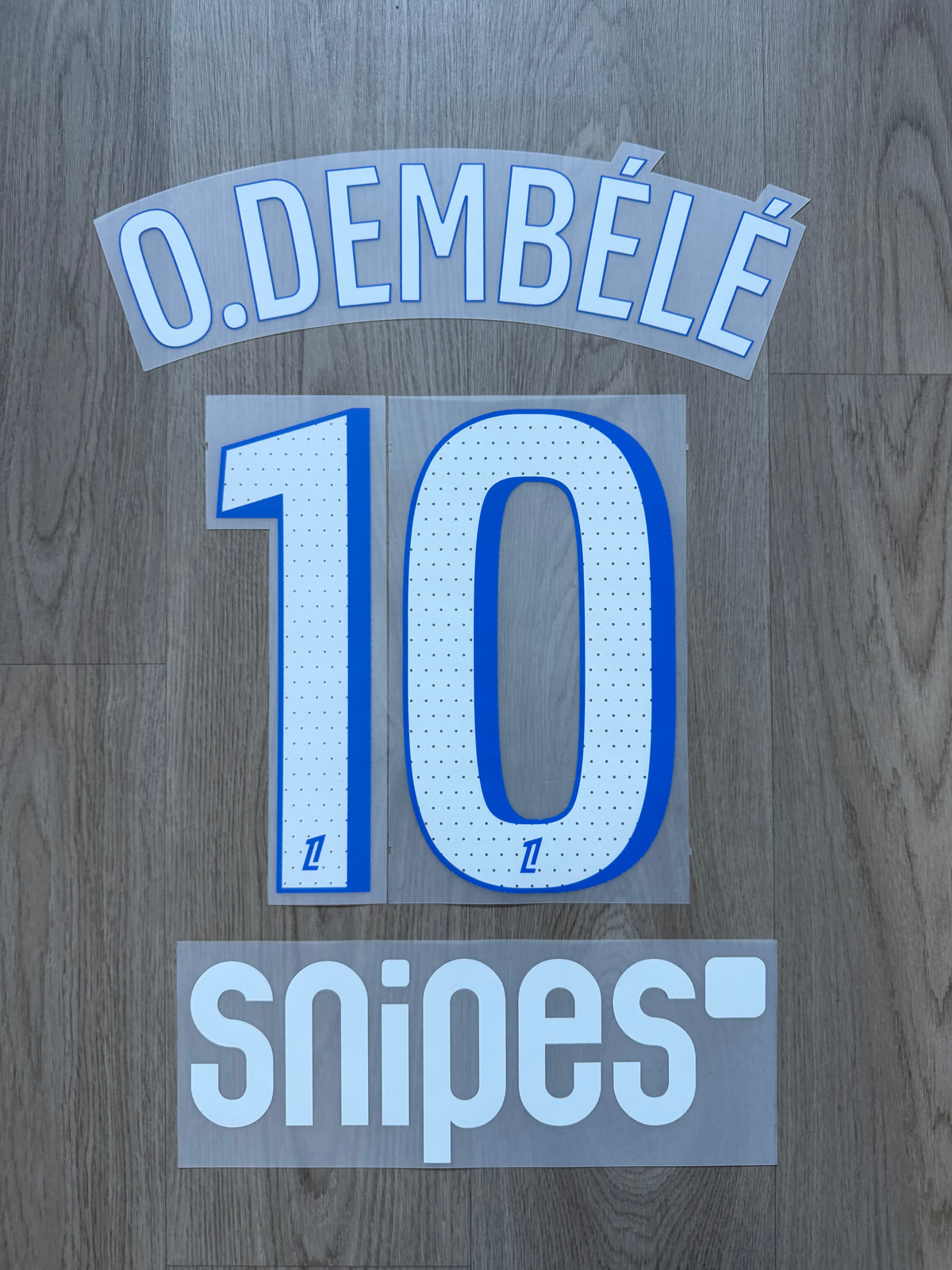 Flocage Officiel PSG Paris Saint Germain Dembélé Third Ligue 1 2025/2026