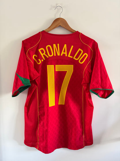 Maillot Domicile Portugal Ronaldo saison 2004/2005